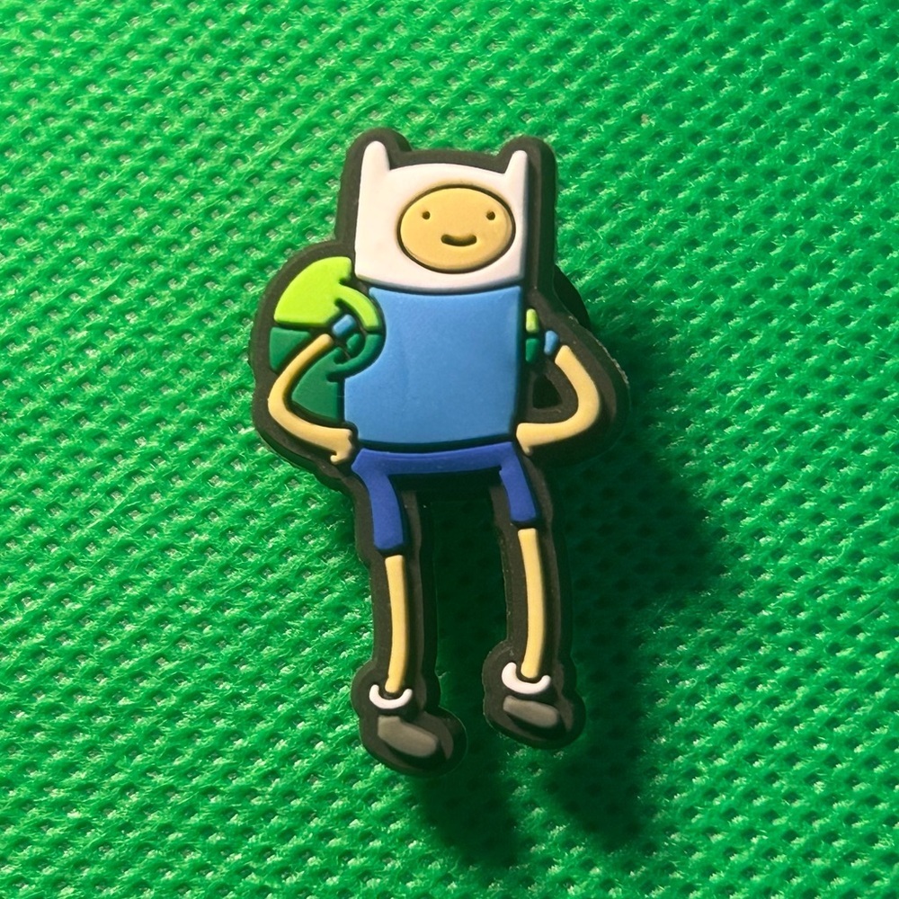 🌼 (5/$10 or 10/$15) NEW “00’s Adventure Time” Fun Croc Shoe Charm Collection